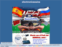 Tablet Screenshot of electronicasuiza.com